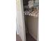 Neatly organized closet with shelving and hanging space at 11776 Angler'S Club Dr, Placida, FL 33946