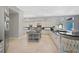 Large kitchen with granite island and stainless steel appliances at 854 Macewen Dr, Osprey, FL 34229