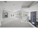 Bright and spacious loft area with a view to the lower floor at 854 Macewen Dr, Osprey, FL 34229