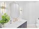 Modern bathroom with updated vanity and fixtures at 854 Macewen Dr, Osprey, FL 34229