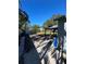 Spacious backyard with a covered patio area and storage shed at 1105 58Th S St, Gulfport, FL 33707