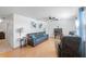 Bright and airy living room with hardwood floors and ample natural light at 1105 58Th S St, Gulfport, FL 33707