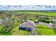 Aerial view of the house and surrounding land at 29205 Saddlebag Trl, Myakka City, FL 34251