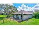 Two-stall barn with individual gated enclosures at 29205 Saddlebag Trl, Myakka City, FL 34251