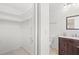 Clean bathroom with a toilet and updated vanity at 4457 Brooksdale Dr, Sarasota, FL 34232