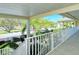 Covered walkway offering scenic views of the community at 9489 Millbank Dr # 2625, Sarasota, FL 34238
