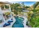 Luxury waterfront home with private pool and dock at 1243 Starboard Ln, Sarasota, FL 34242