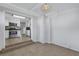 Modern kitchen featuring stainless steel appliances and granite countertops at 3119 Heatherwood Ln, Sarasota, FL 34235