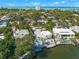Luxury waterfront home with private pool and canal access at 4915 Primrose Path, Sarasota, FL 34242
