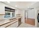 Kitchen with granite countertops and stainless steel appliances at 510 Border St, Port Charlotte, FL 33953