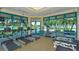 Fitness center with treadmills, elliptical, and weight equipment at 7506 Eaton Ct, University Park, FL 34201