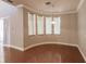 Bright dining room with bay window and hardwood floors at 14106 18Th E Pl, Bradenton, FL 34212
