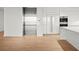 Modern kitchen with stainless steel appliances at 1561 Gulf Of Mexico Dr # 403, Longboat Key, FL 34228
