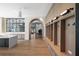 Modern clubhouse with a hallway leading to gym at 1591 Gulf Of Mexico Dr # 413, Longboat Key, FL 34228