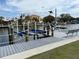This home includes a private boat lift on the canal for easy access to waterways with a beautiful waterfront property at 5910 Gulf Of Mexico Dr, Longboat Key, FL 34228