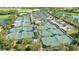 Community tennis courts with ample parking at 6771 Wild Lake Ter, Bradenton, FL 34212