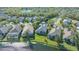 Aerial view showing house location in community at 7407 Sea Island Ln, Bradenton, FL 34201