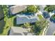 Aerial view of house location and backyard at 7407 Sea Island Ln, Bradenton, FL 34201