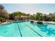 Community lap pool with multiple swim lanes at 7407 Sea Island Ln, Bradenton, FL 34201