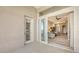 An expansive patio seamlessly connects indoor and outdoor living spaces, ideal for entertaining or relaxing at 7407 Sea Island Ln, Bradenton, FL 34201