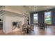 Relaxing community room with fireplace and comfortable seating at 8124 Anthirium Loop, Sarasota, FL 34240
