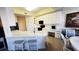 Modern kitchen with white cabinets and granite countertops at 99 Vivante Blvd # 99315, Punta Gorda, FL 33950