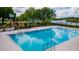 Refreshing community pool with a spacious deck and lush landscaping at 1228 50Th E St, Bradenton, FL 34208
