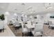 Elegant community dining room with ample seating for residents at 15511 Sunny Day Dr, Lakewood Ranch, FL 34211