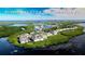 Aerial view of Perico Bay Club in Bradenton, FL at 508 Woodstork Cir, Bradenton, FL 34209
