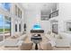 Spacious living area with large windows showcasing ocean views at 5919 Gulf Of Mexico Dr, Longboat Key, FL 34228