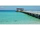 A pier extending into the ocean with clear water at 202 23Rd W St, Bradenton, FL 34205