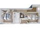 Open-concept floor plan featuring bedrooms, bathrooms, and staircase providing an overview of layout at 217 S Shade Ave, Sarasota, FL 34237