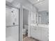 Clean bathroom with shower and vanity at 294 Hidden Bay Dr # 203, Osprey, FL 34229