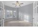 Bright office space with bay window and carpet flooring at 294 Hidden Bay Dr # 203, Osprey, FL 34229