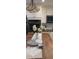 Modern kitchen with wood countertops and stainless steel appliances at 3218 Ramblewood N Dr # 19C2, Sarasota, FL 34237