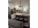 Modern kitchen with wood countertops and stainless steel appliances at 3218 Ramblewood N Dr # 19C2, Sarasota, FL 34237