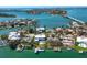 Wide view of waterfront homes and neighborhood at 3631 San Remo Ter, Sarasota, FL 34239