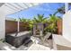 Private backyard oasis with hot tub and sauna at 3631 San Remo Ter, Sarasota, FL 34239