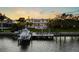 Luxury waterfront home with private boat dock at 3631 San Remo Ter, Sarasota, FL 34239