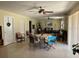 Spacious community room with seating and tables at 3751 S School Ave # 29, Sarasota, FL 34239