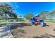 Community playground with playset and shaded pavilion nearby at 6205 Triple Tail Ct # 101, Lakewood Ranch, FL 34202