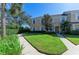 Townhome with landscaping and walkway at 6205 Triple Tail Ct # 101, Lakewood Ranch, FL 34202