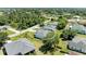 Aerial view showcasing the home's location and neighborhood at 7648 Totem Ave, North Port, FL 34291