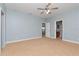 Spacious bedroom with access to bathroom and closet at 3725 70Th E Ave, Ellenton, FL 34222