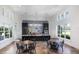 Bright and airy community kitchen with ample seating at 14538 Barefoot Ln, Parrish, FL 34219