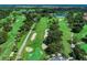 Aerial view of the golf course at 1509 Raphis Royale Blvd, Englewood, FL 34223