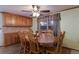 Charming dining room with wooden table and chairs at 1640 Center Rd, Terra Ceia, FL 34250