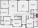 Second floor plan with bedrooms, game room and loft area at 16435 Star Grass Cir, Bradenton, FL 34211