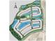 Community map showing the location of homes and amenities at 16435 Star Grass Cir, Bradenton, FL 34211