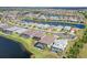 Aerial view of home and surrounding community at 18122 Harwich Pl, Bradenton, FL 34202